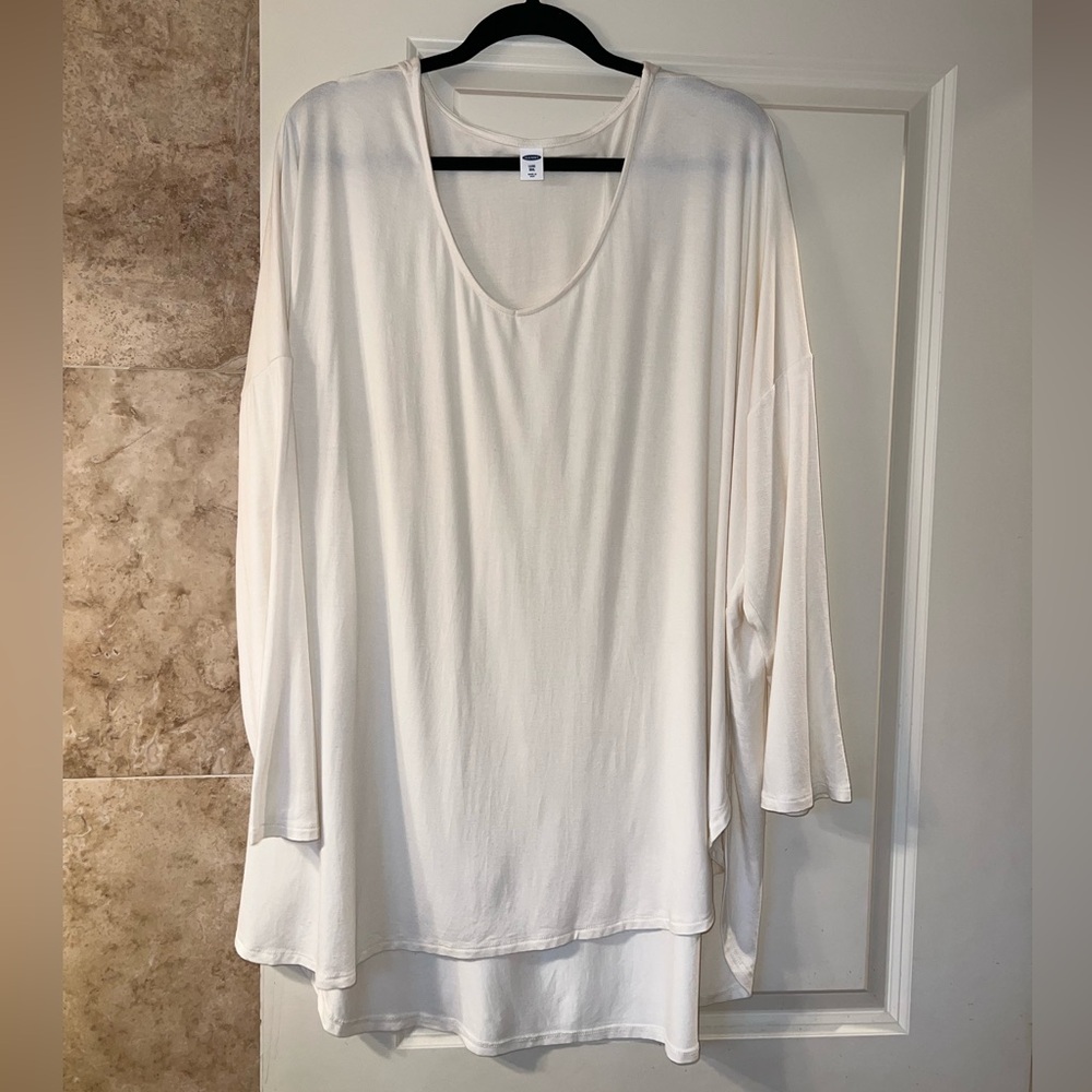 Cream XXL Women's Top from Oldnavy